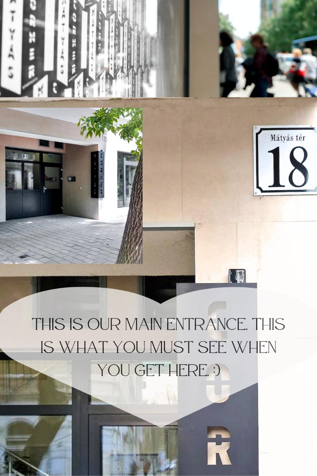 Matyas Corner Apartments Green Square Studio Apartment I Budapesta Exterior foto